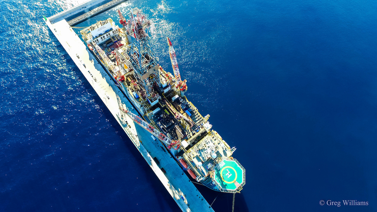 Tungsten Explorer offshore