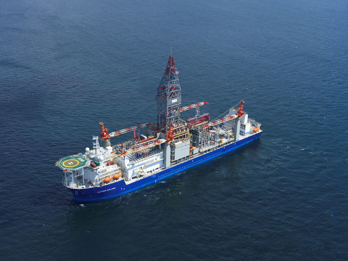 Platinum Explorer at sea trial
