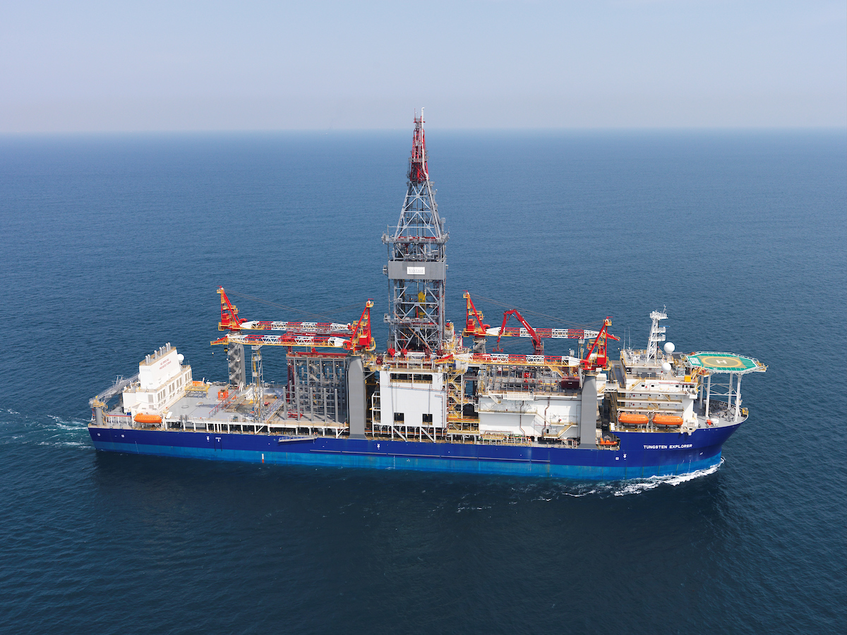 Tungsten Explorer drillship