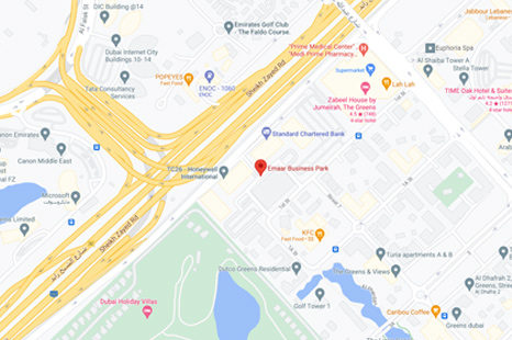 Map — Dubai office